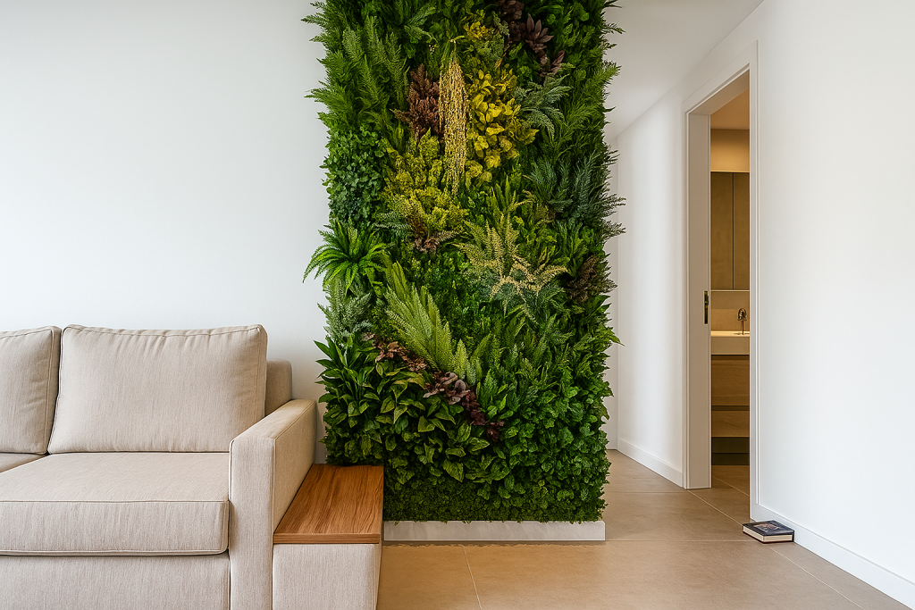 Jardim Vertical – Transformação de Ambiente